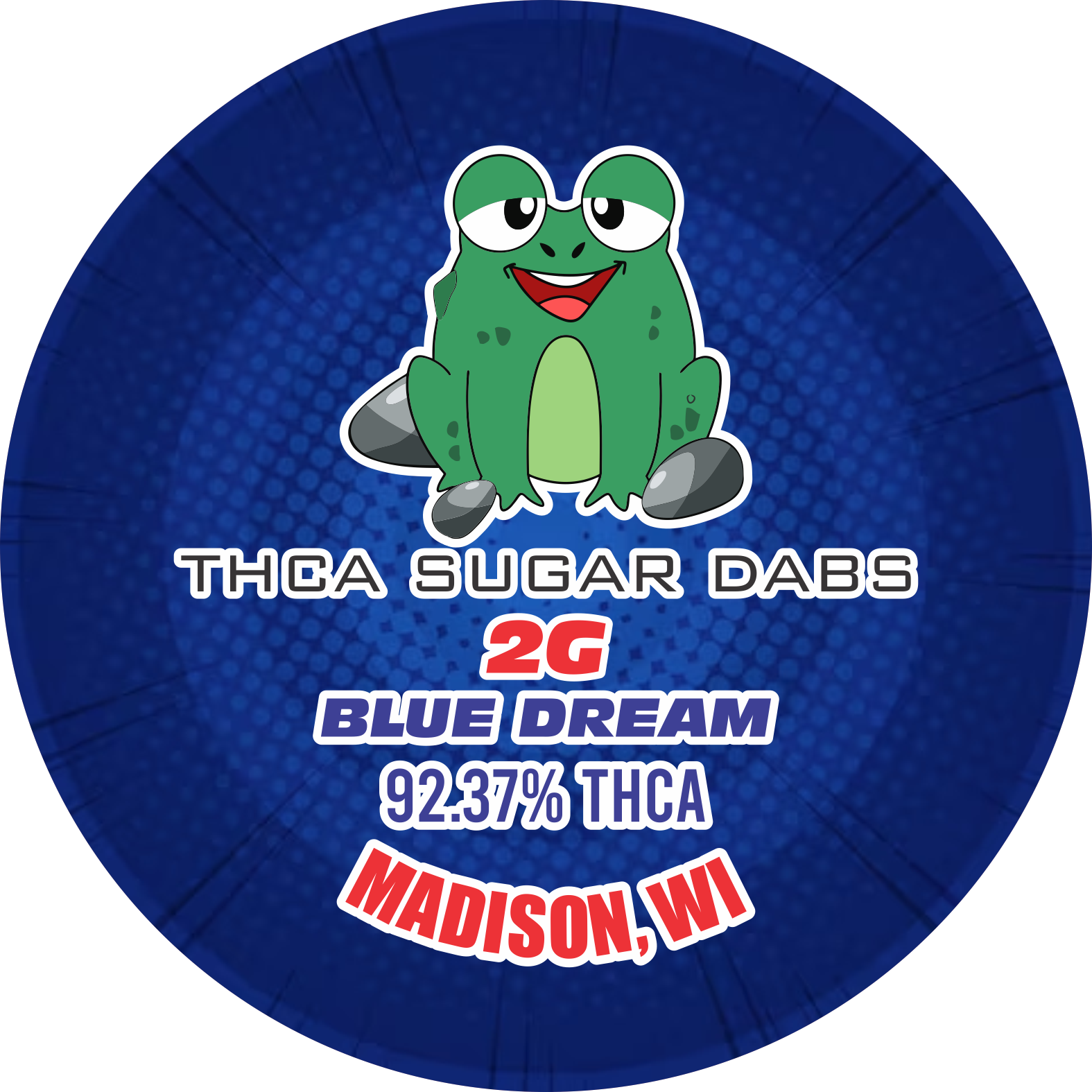 Blazed Frog THCA Dab