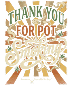 GreenRX Thank You For Pot Smoking poster - GreenRX Savings, Coupon Codes, and Dispensary Discounts banner