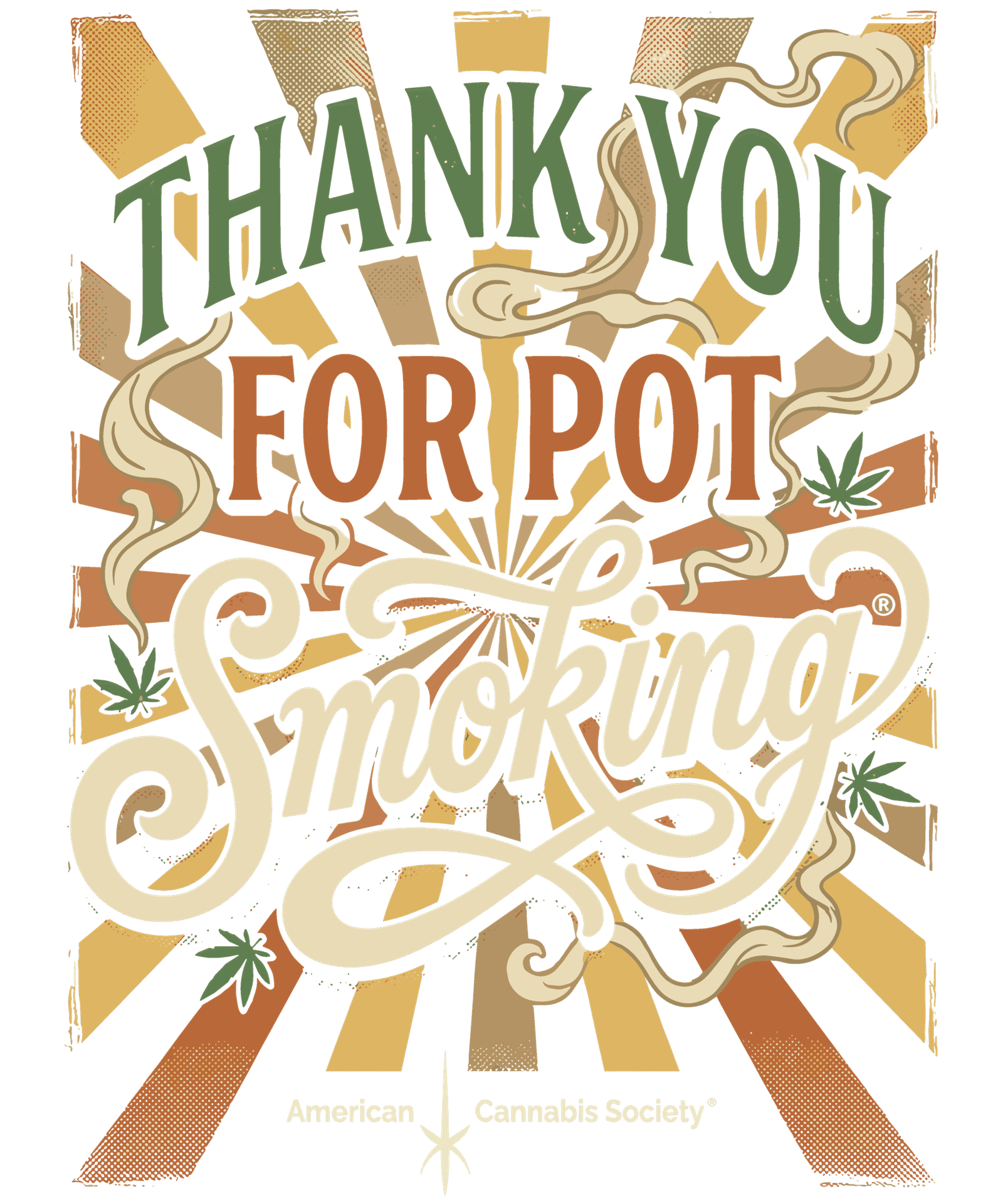 GreenRX Thank You For Pot Smoking poster - GreenRX Savings, Coupon Codes, and Dispensary Discounts banner